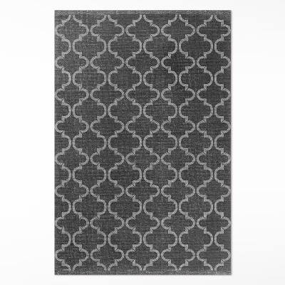 Tapis vinyle Tissu imitation élégant à motifs orientaux