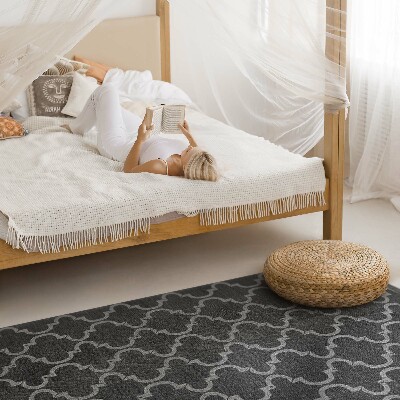 Tapis vinyle Tissu imitation élégant à motifs orientaux