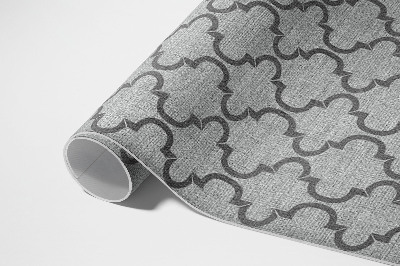 Tapis vinyle rectangulaire Tissu imitation motif oriental