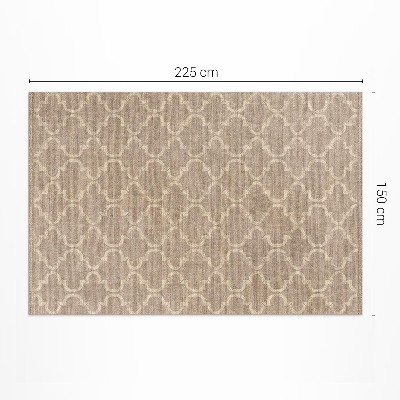 Tapis vinyle Motif marocain, tissu imitation élégant