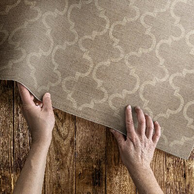 Tapis vinyle Motif marocain, tissu imitation élégant