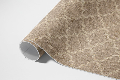 Tapis vinyle Motif marocain, tissu imitation élégant