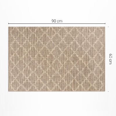 Tapis vinyle Motif marocain, tissu imitation élégant
