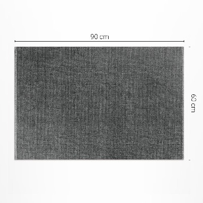 Tapis vinyle rectangulaire Tissu imitation pierre foncé et élégant