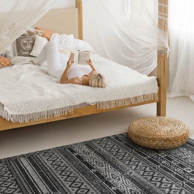 Tapis vinyle Tissu imitation petits losanges