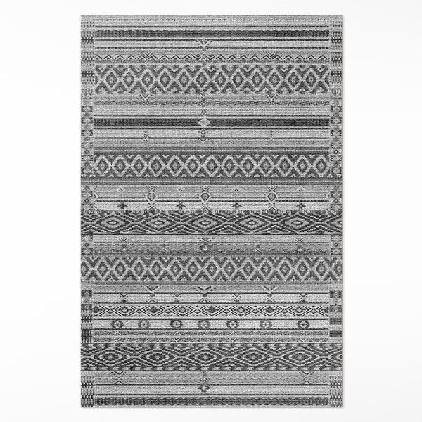 Tapis vinyle rectangulaire Tissu imitation losange géométrique