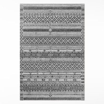 Tapis vinyle rectangulaire Tissu imitation losange géométrique