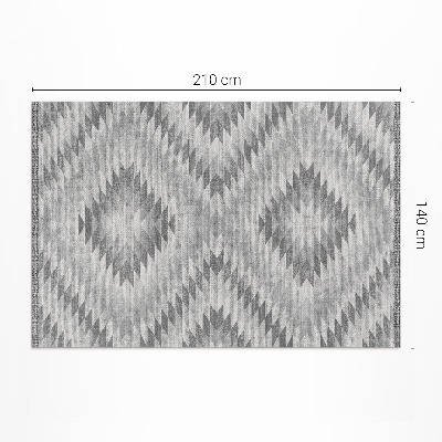 Tapis vinyle Tissu décoratif imitation motif turc