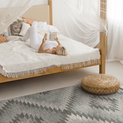 Tapis vinyle rectangulaire Tissu imitation style turc indien