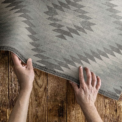 Tapis vinyle rectangulaire Tissu imitation style turc indien