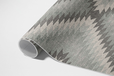 Tapis vinyle rectangulaire Tissu imitation style turc indien