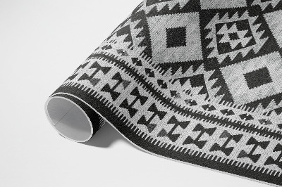 Tapis vinyle Tissu imitation motif rétro vintage