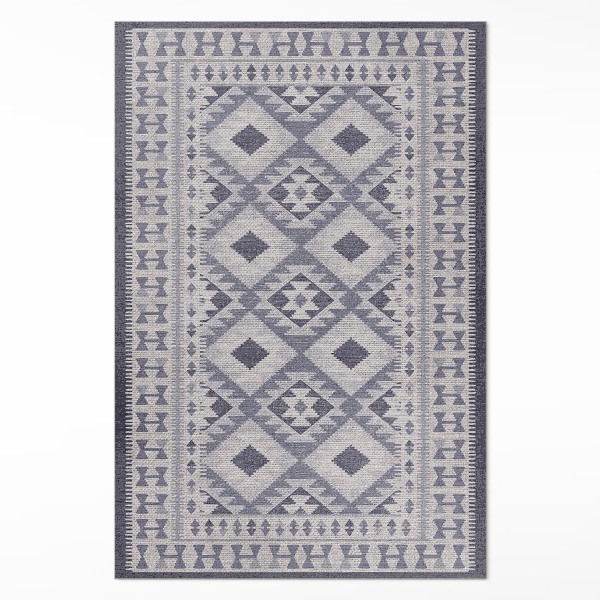 Tapis vinyle rectangulaire Tissu imitation style rétro vintage