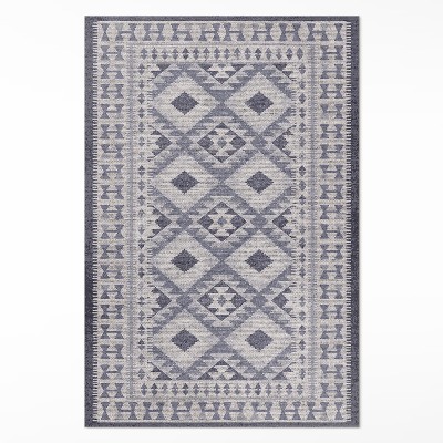 Tapis vinyle rectangulaire Tissu imitation style rétro vintage