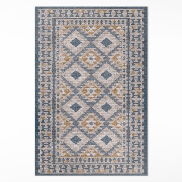 Tapis vinyle Tissu imitation design décoratif rétro