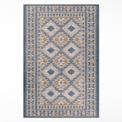 Tapis vinyle Tissu imitation design décoratif rétro