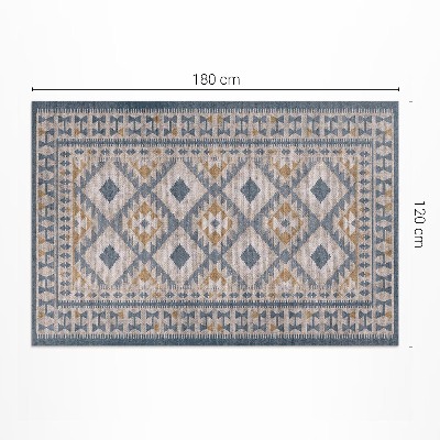 Tapis vinyle Tissu imitation design décoratif rétro