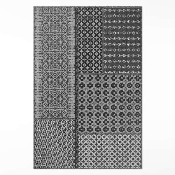 Tapis vinyle Tissu à motifs imitation style aztèque
