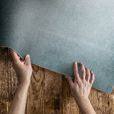Tapis vinyle Texture moderne en béton bleu