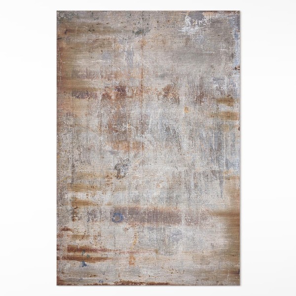 Tapis vinyle Métal rouillé de style industriel