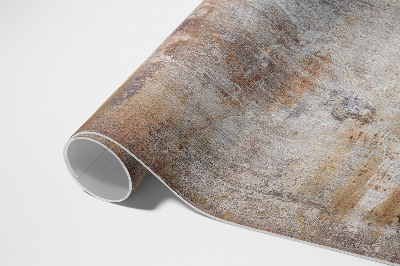 Tapis vinyle Métal rouillé de style industriel