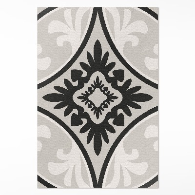 Tapis vinyle Motif de carreaux ornementaux élégants