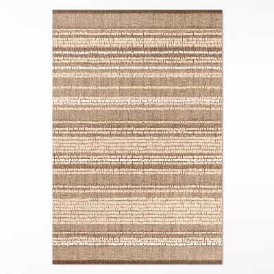 Tapis vinyle Motif tissu marron style bohème vintage
