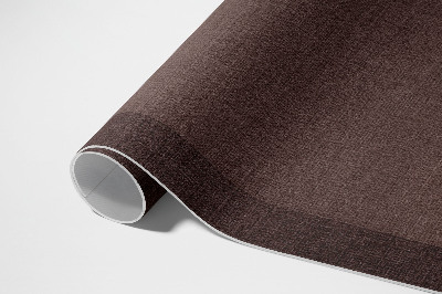 Tapis vinyle Tissu classique à cadre marron