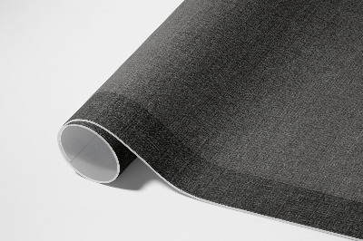 Tapis vinyle rectangulaire Tissu classique à cadre gris