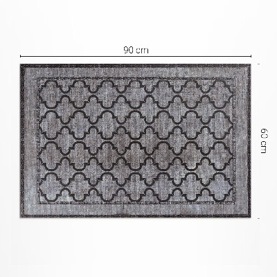 Tapis vinyle rectangulaire Tissu décoratif imitation style marocain
