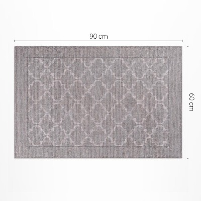 Tapis vinyle Imitation arabesque de tissu décoratif