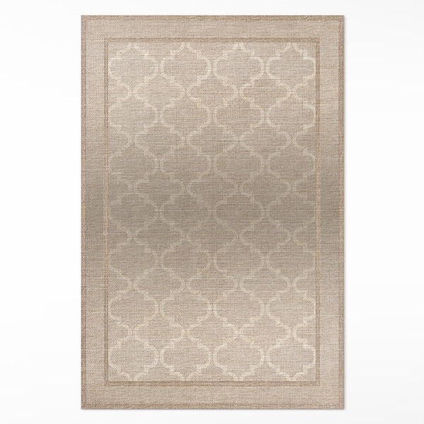 Tapis vinyle Tissu imitation trèfle marocain