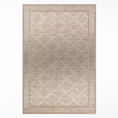 Tapis vinyle Tissu imitation trèfle marocain