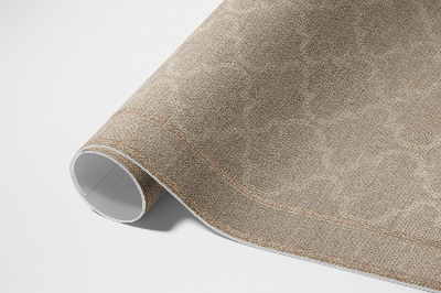 Tapis vinyle Tissu imitation trèfle marocain