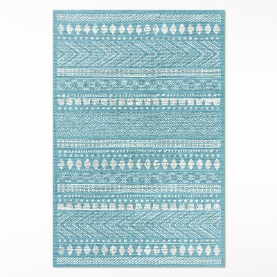 Tapis vinyle Motif imitation tissu indien