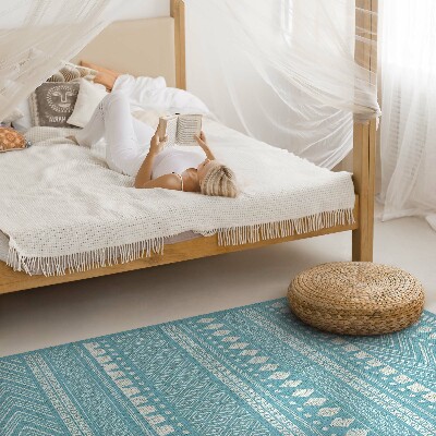 Tapis vinyle Motif imitation tissu indien