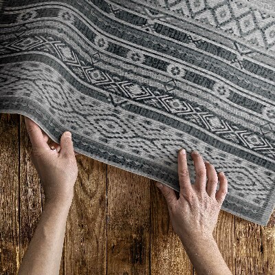 Tapis vinyle Tissu imitation motif texturé