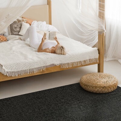 Tapis vinyle Tissu imitation texturé foncé