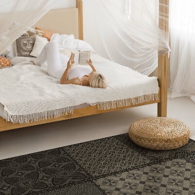 Tapis vinyle Combinaison de plusieurs motifs, tissu imitation