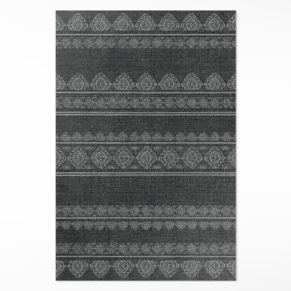 Tapis vinyle rectangulaire Tissu imitation motif oriental