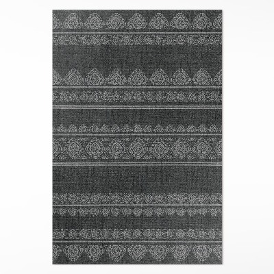 Tapis vinyle rectangulaire Tissu imitation motif oriental