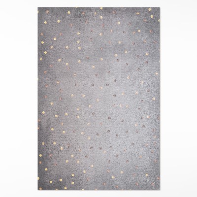 Tapis vinyle Points clairs et foncés sur une texture grise