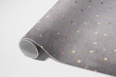 Tapis vinyle Points clairs et foncés sur une texture grise