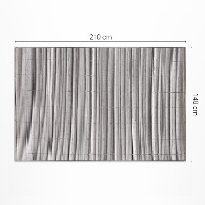 Tapis vinyle Tapis en bambou et bois, style bohème