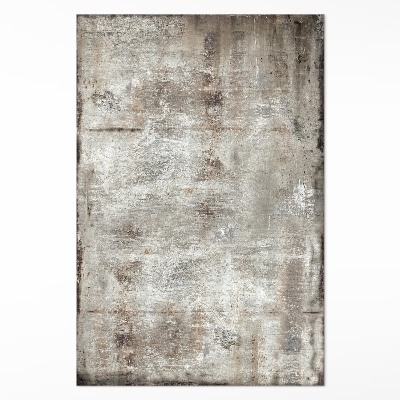 Tapis vinyle rectangulaire Style industriel en métal rouillé