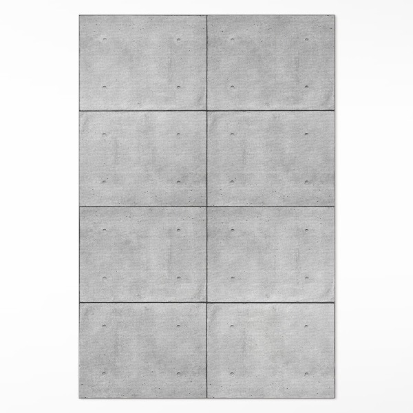 Tapis vinyle Dalles de béton brut, style industriel