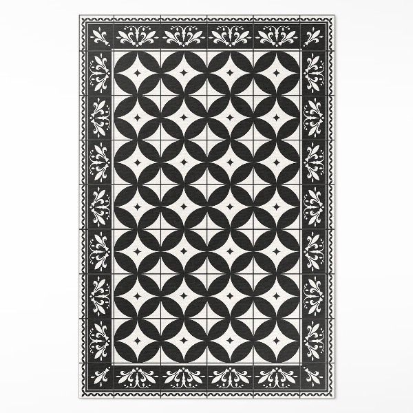 Tapis vinyle Cercles dans les carreaux de mosaïque espagnols