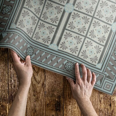 Tapis vinyle Mosaïque décorative de style scandinave