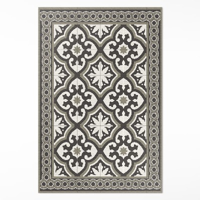 Tapis vinyle rectangulaire Mosaïque décorative de style scandinave
