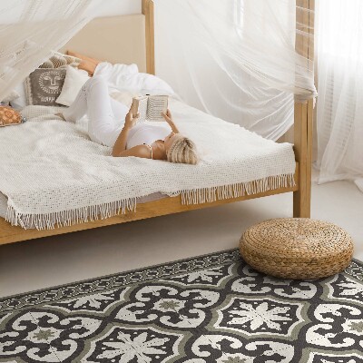Tapis vinyle rectangulaire Mosaïque décorative de style scandinave